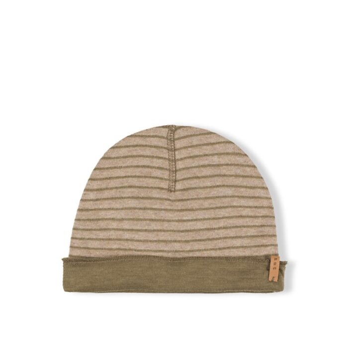 Born Hat - Khaki Stripe - Nixnut Born Hat - Khaki Stripe - Nixnut