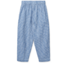 Borris Check Seersucker Pants - Check Riverside / Crisp white - Liewood