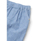 Borris Check Seersucker Pants - Check Riverside / Crisp white - Liewood