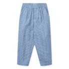 Borris Check Seersucker Pants - Check Riverside / Crisp white - Liewood