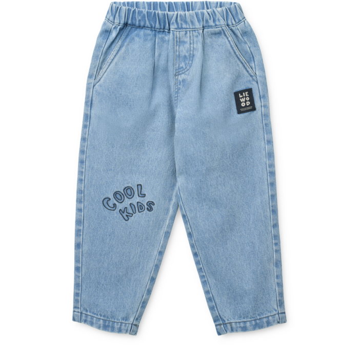 Borris Pants Denim - Cool kids / Light blue denim - Liewood Borris Pants Denim - Cool kids / Light blue denim - Liewood