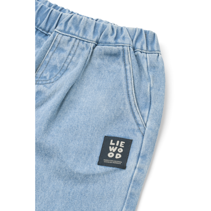 Borris Pants Denim - Cool kids / Light blue denim - Liewood Borris Pants Denim - Cool kids / Light blue denim - Liewood