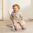 Bouncer Bliss - Woven Mélange Light Pink - Babybjorn