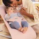 Bouncer Bliss - Woven Mélange Light Pink - Babybjorn