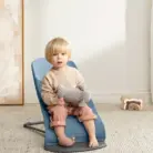 Bouncer Bliss Woven Melange - Blue - Babybjorn