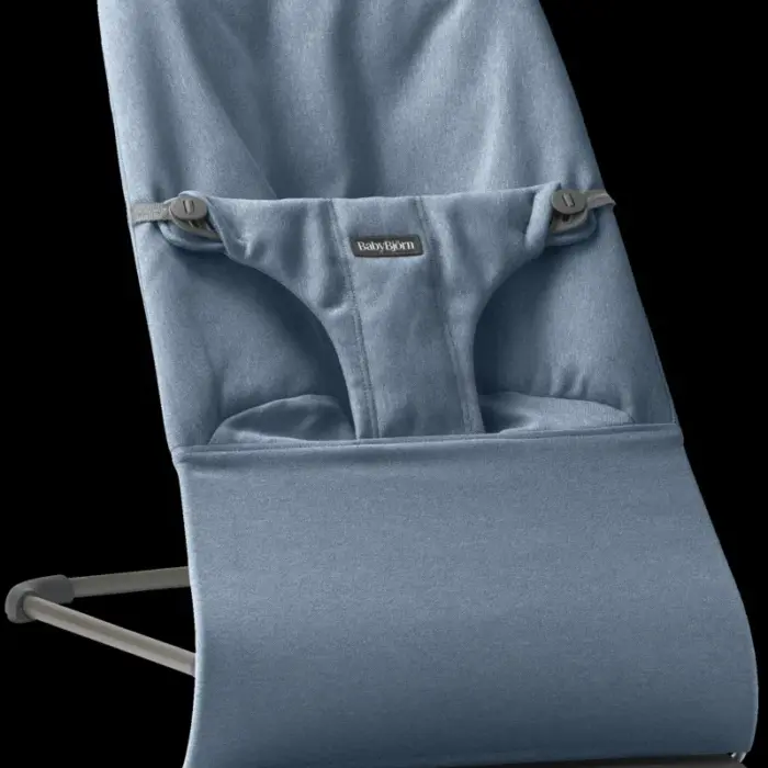 Bouncer Bliss Woven Melange - Blue - Babybjorn