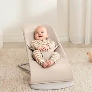 Bouncer Bliss Woven Melange - Light Beige - Babybjorn