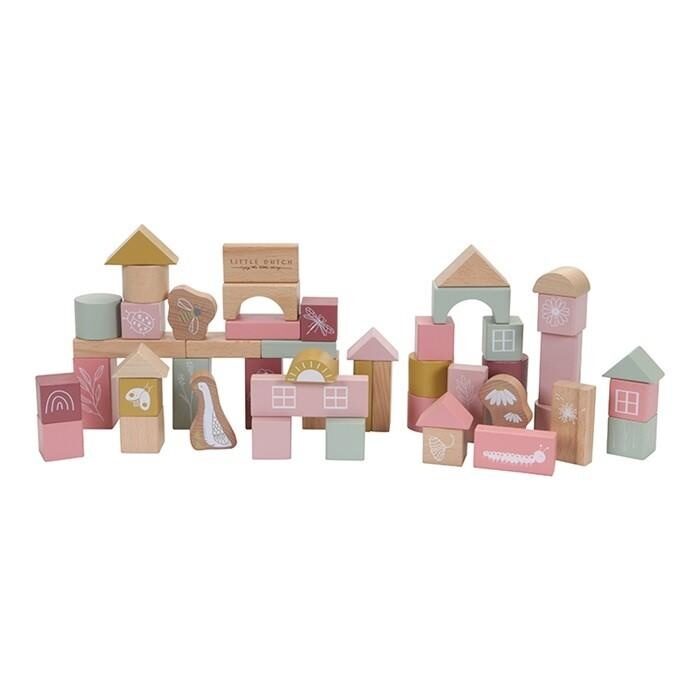 Bouwblokken roze - Little Dutch