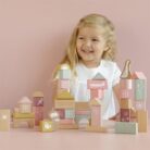 Bouwblokken roze - Little Dutch