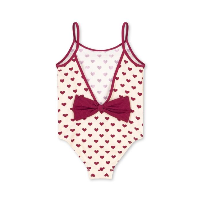 Bowie Swimsuit - Coeur Sangria - Konges Slojd Bowie Swimsuit - Coeur Sangria - Konges Slojd