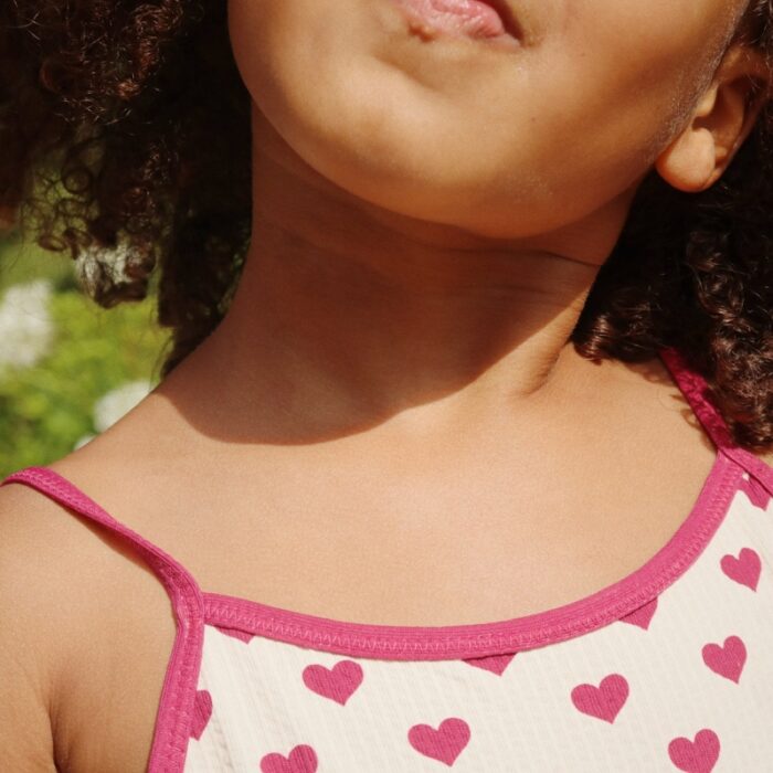 Bowie Swimsuit - Coeur Sangria - Konges Slojd Bowie Swimsuit - Coeur Sangria - Konges Slojd