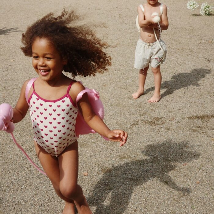 Bowie Swimsuit - Coeur Sangria - Konges Slojd Bowie Swimsuit - Coeur Sangria - Konges Slojd