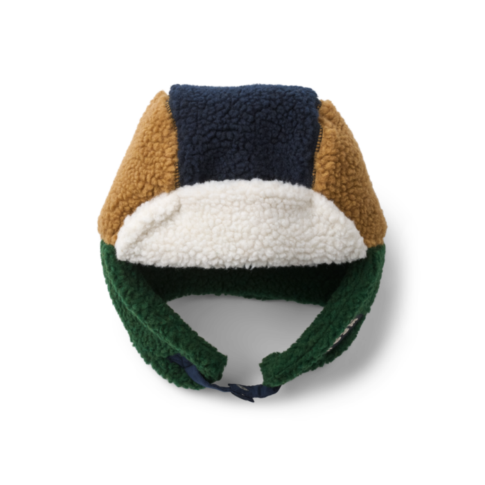 Bravo Pile Hat - Classic navy multi mix - Liewood