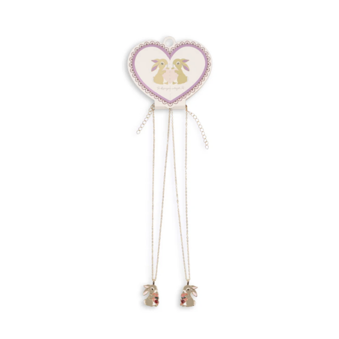 Bunny Bestie Necklace - Gold - Konges Slojd