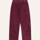 Burgundy Corduroy Trousers - Burgundy - The Campamento