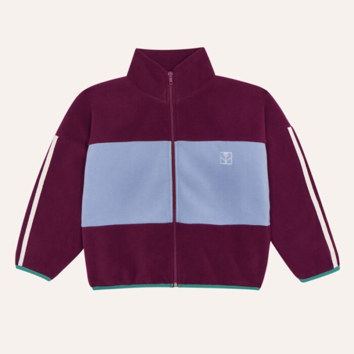 Burgundy Polar Sweatshirt - Burgundy - The Campamento Burgundy Polar Sweatshirt - Burgundy - The Campamento