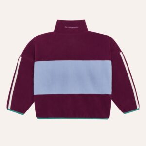Burgundy Polar Sweatshirt - Burgundy - The Campamento Burgundy Polar Sweatshirt - Burgundy - The Campamento