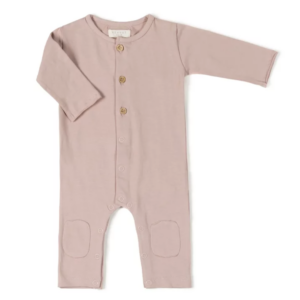 Butt Onesie - Old Pink - Nixnut