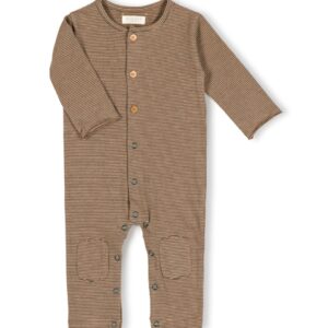 Butt onesie - Moss Stripe - Nixnut