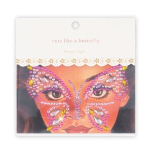 Butterfly Face Jewels - Multi - Konges Slojd