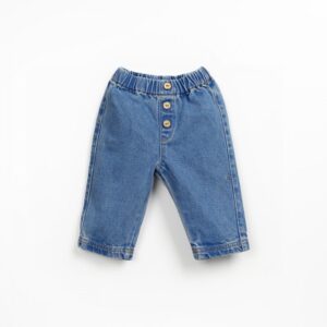 Buttoned Denim Trousers - Play Up