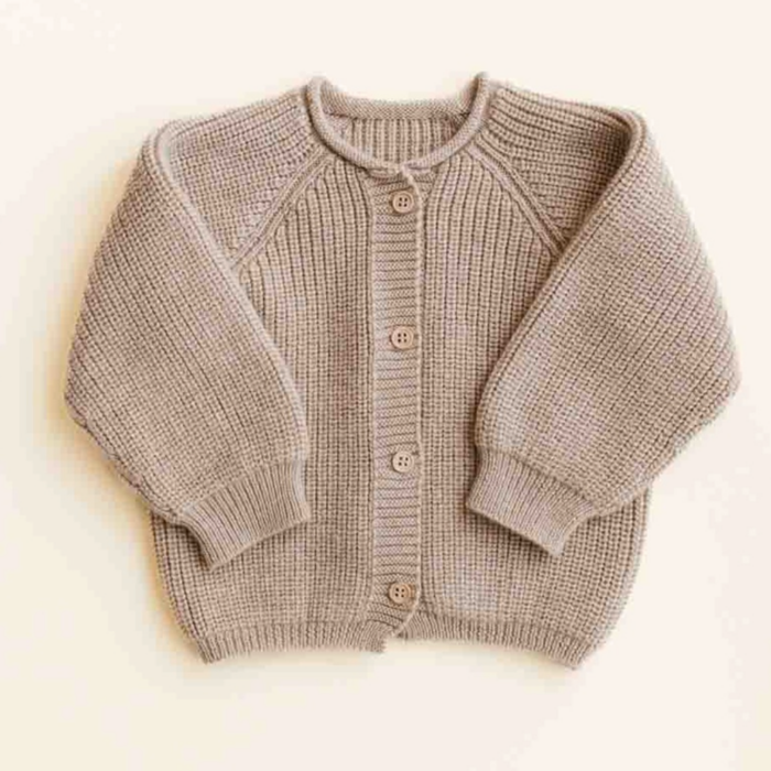 Cardigan Inga - Sand - HVID