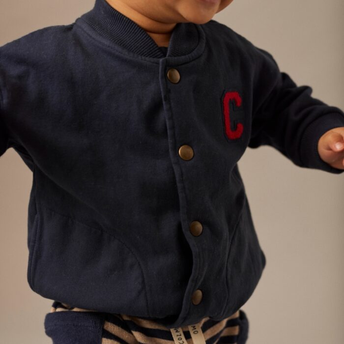 Cardigan Sweater - Navy - My Little Cozmo