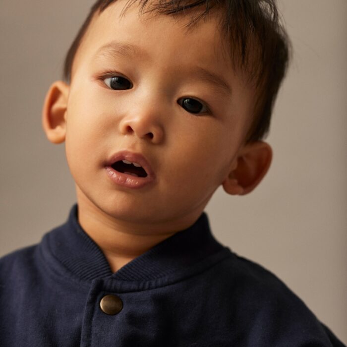 Cardigan Sweater - Navy - My Little Cozmo
