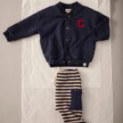Cardigan Sweater - Navy - My Little Cozmo