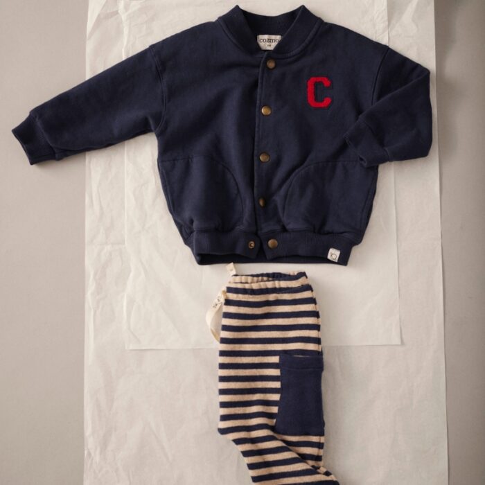 Cardigan Sweater - Navy - My Little Cozmo