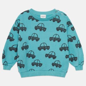 Cars all over sweatshirt - Turquesa - Weekend House Kids