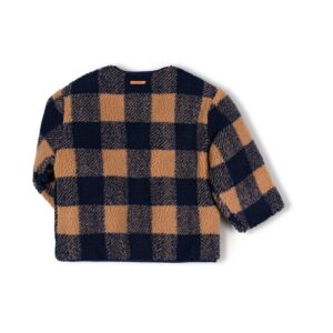 Check Jacket - Navy Checkered - Nixnut Check Jacket - Navy Checkered - Nixnut