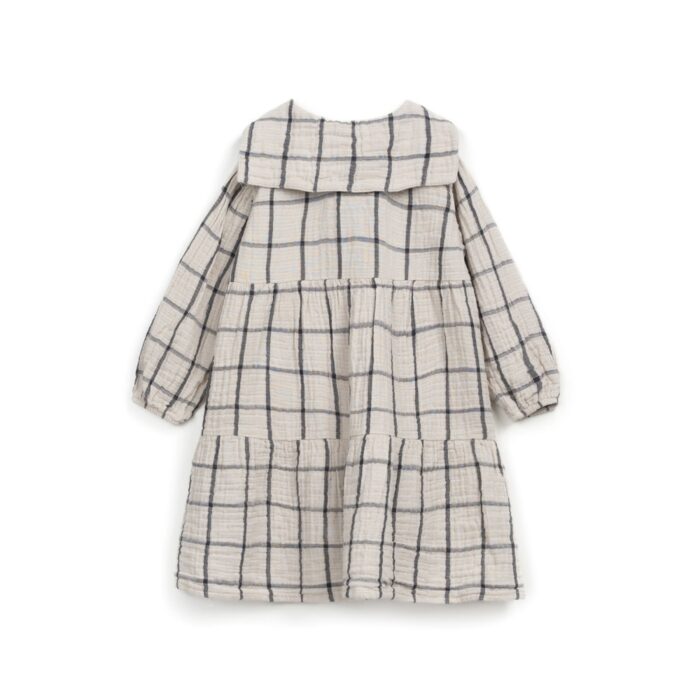 Checked Woven Dress - So So - Play Up Junior