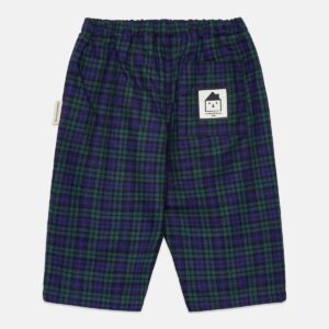 Checkered popelin baby pants - Blue - Weekend House Kids Checkered popelin baby pants - Blue - Weekend House Kids