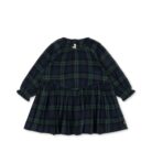 Checky Dress - Green Check - Konges Slojd