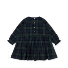 Checky Dress - Green Check - Konges Slojd