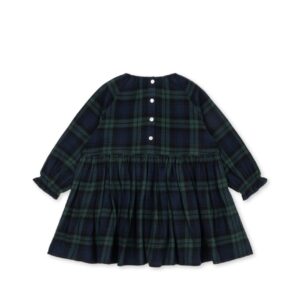 Checky Dress - Green Check - Konges Slojd Checky Dress - Green Check - Konges Slojd