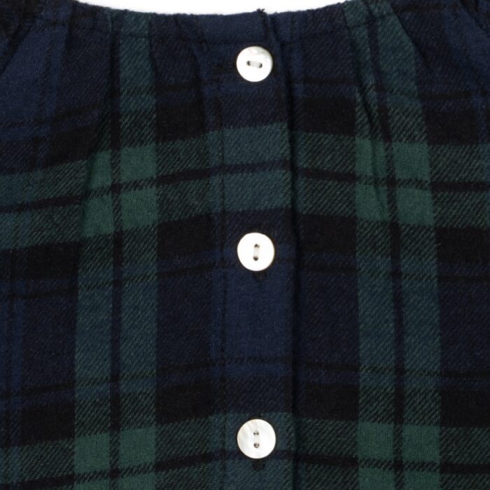 Checky Dress - Green Check - Konges Slojd Checky Dress - Green Check - Konges Slojd