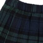 Checky Pleat Skirt - Green Check - Konges Slojd