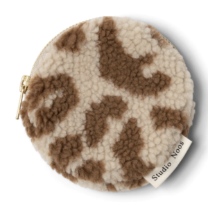 Chunky Wallet - Ecru Leopard Chunky Teddy - Studio Noos