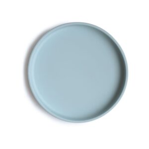 Classic Silicone Plate - Powder Blue - Mushie