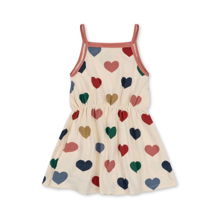 Classic Strap Dress - Bon Coeur Coloré - Konges Slojd Classic Strap Dress - Bon Coeur Coloré - Konges Slojd