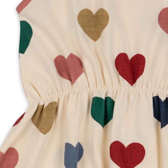 Classic Strap Dress - Bon Coeur Coloré - Konges Slojd Classic Strap Dress - Bon Coeur Coloré - Konges Slojd