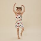 Classic Strap Dress - Bon Coeur Coloré - Konges Slojd
