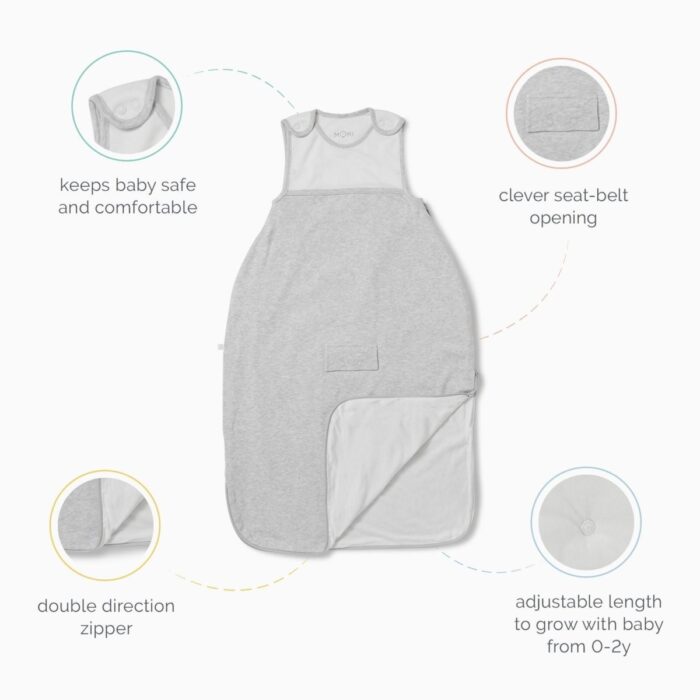 Clever Summer Sleeping Bag - Blue - Mori
