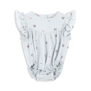 Coco Romper - Cherry Blue Coeur - Konges Slojd