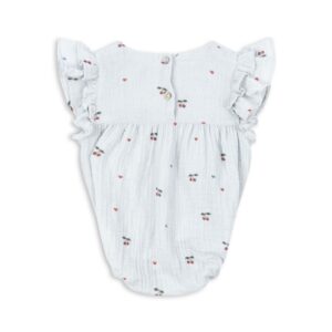 Coco Romper - Cherry Blue Coeur - Konges Slojd
