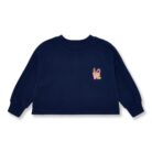 Coco Sweater - Dark Blue − Petit Blush