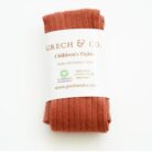Collants Organic Cotton - Rust - Grech & Co