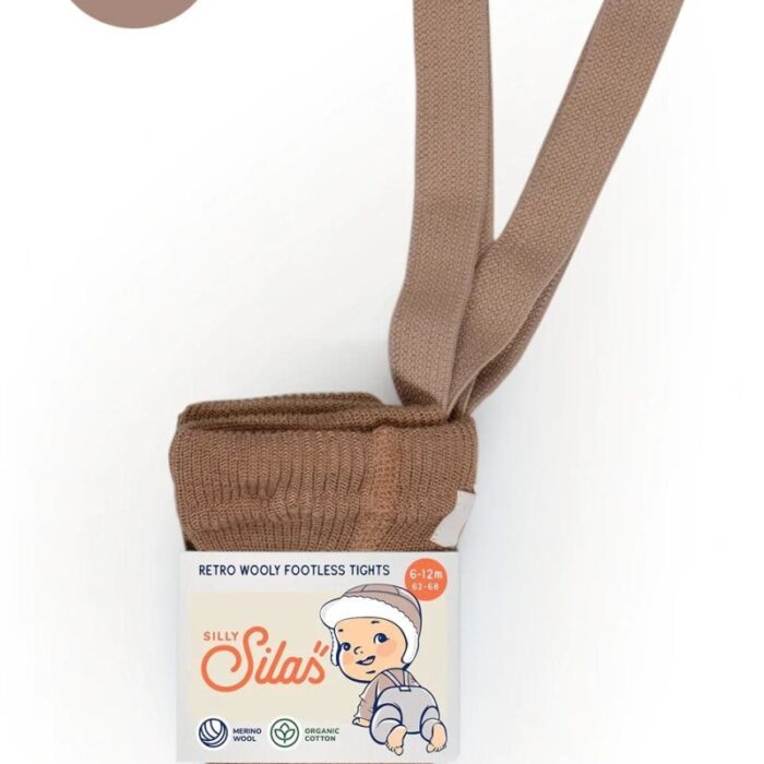 Collants Wooly Footless - Cappuccino - Silly Silas Collants Wooly Footless - Cappuccino - Silly Silas